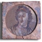 emblema, quadre, mosaic